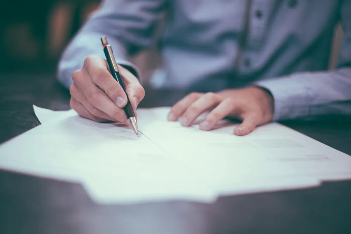 Candidate preparing for a proctored professional examination